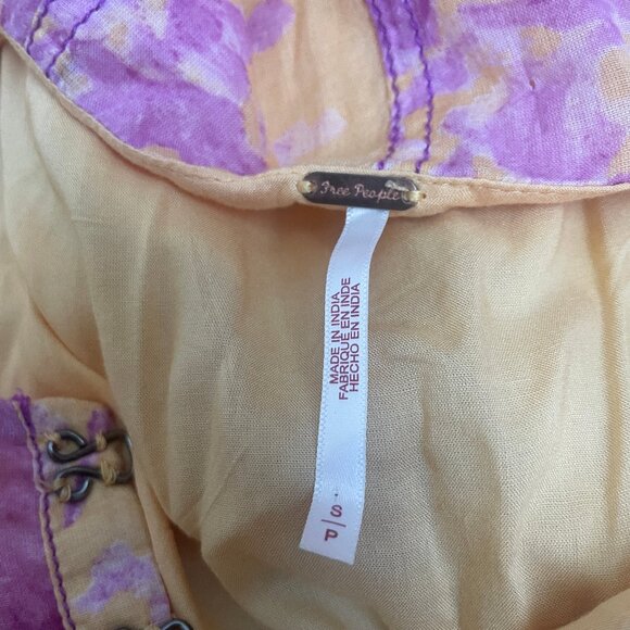 Free People Tie-Dye Tunic Dress - Size S/P - Picture 7 of 7